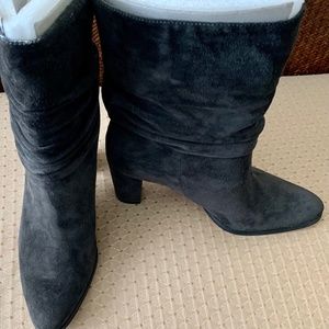NEW Ivanka Trump Suede Booties, Size 6M - w/o box